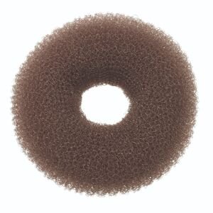 Sibel Bun Ring Nylon - účesová výplň - nylonová Ø 9cm HNĚDÁ