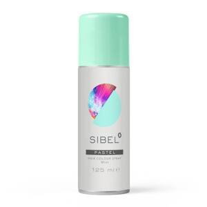 Sibel 1 Day Hair Color Spray - 1 denní spreje - pastelové, glitrové, barevné, 125 ml PASTEL MINT - pastelová mentolová
