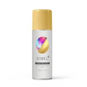 Sibel 1 Day Hair Color Spray - 1 denní spreje - pastelové, glitrové, barevné, 125 ml METALLIC GOLD - metalický zlatý