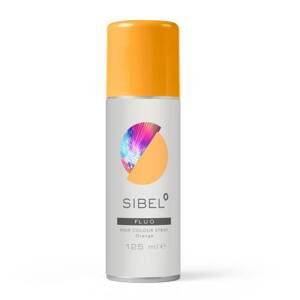 Sibel 1 Day Hair Color Spray - 1 denní spreje - pastelové, glitrové, barevné, 125 ml FLUO ORANGE - "svítivý" oranžový