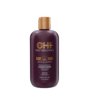 CHI Deep Brilliance Olive & Monoi Optimum Conditioner - optimální hydratační kondicionér, 355 ml