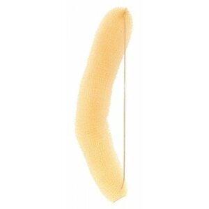 Výplň do vlasů banán s gumičkou, 18 cm blond