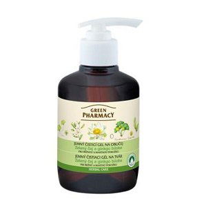 POSLEDNÍ KUS Green Pharmacy Zelený čaj a ginko biloba - jemný čistící gel na obličej, 270 ml