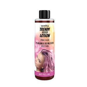 Venita Salon Anti-Yellow Color Revitalizing Lotion - tónovací voda na vlasy, 200 ml PINK - růžová