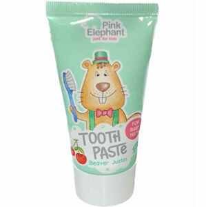 Pink Elephant﻿ Beaver Justin - ﻿zubní pasta pro kluky, bobřík Justin, 50 ml