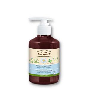 Green Pharmacy Heřmánek a alantoin - gel na intimní hygienu pro citlivou pokožku, 370 ml