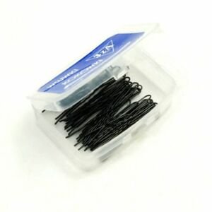 Vlásenky do vlasů profilované, barva černá B245/36 - 4,5 cm, 36 ks