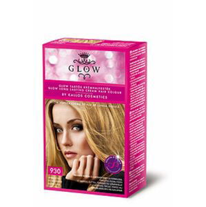 Kallos GLOW - barva pro domácí použití Kallos GLOW krém. barva zlatá blond č.930 40ml