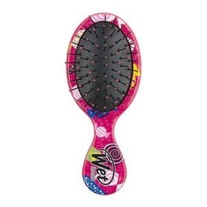 Wet brush-pro detangle professional MINI Limited Edition - profesionální dětské oválné kartáče na rozčesávání vlasů Swirling Treats - růžová se sladkostmi
