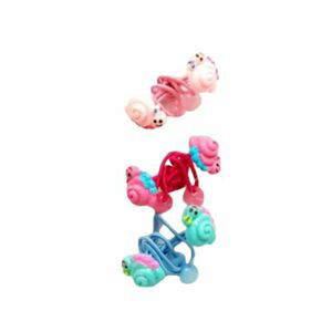 Iza Kids Hair Accessories - dětské gumičky do vlasů, 6 ks