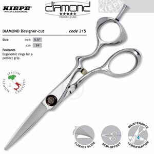 Kiepe THREE STARS Diamond Series 215 Designer - profesionální kadeřnické nůžky 215 / 5,5 "Designer