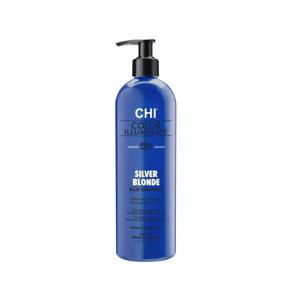 CHI IONIC SILVER BLONDE - barvicí šampon na dosažení stříbrných tónů, 355ml