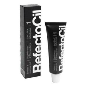 RefectoCil - barvy na obočí a řasy a bradu 1.0 černá, 15ml - vhodná i na bradu