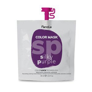 Fanola Color Mask - barevné masky Silky Purple (fialová), 30 ml