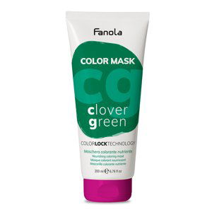 Fanola Color Mask - barevné masky Clover Green (zelená), 200 ml
