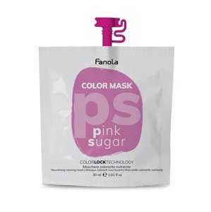 Fanola Color Mask - barevné masky Pink Sugar (růžová), 30 ml
