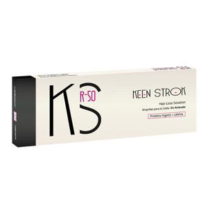 Keen Strok R-50 Hair Loss Solution Ampoule - ampulka proti vypadávaniu vlasov, 12 ks / bal