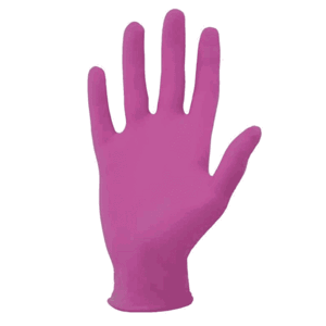 Style Grenadine Nitrile Gloves Powder Free - jednorázové nitrilové rukavice bezpúdrové růžové, 100 ks, L - Large