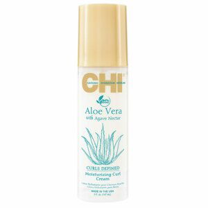 CHI Aloe Vera with Agave Nectar Curls Defined Moisturizing Curl Cream - tvarující a hydratační krém na kudrnaté vlasy, 147 ml