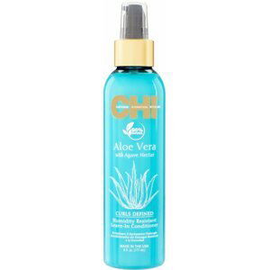 CHI Aloe Vera with Agave Nectar Curls Defined Humidity Resistant Leave-In Conditioner - bezoplachový výživný kondicioner na kudrnaté vlasy, 177 ml