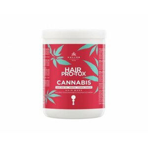 Kallos PRO-TOX Cannabis Hair Mask - maska na vlasy s konopným olejem 1000 ml