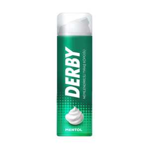 Derby Shaving Foam Menthol - hydratační pěna na holení s mentolovou vůní, 200 ml