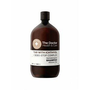 The Doctor Tar with Ichthyol + Sebo-Stop Complex Shampoo Dermatological - šampon na mastné vlasy s dehtem a ichtyolem, 946 ml