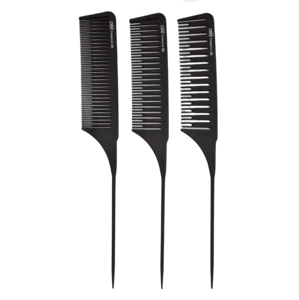 Créé Premium Multi Hair Comb Set pro BabyLights, Highlights, Balayage. - melírovací hřebeny, 3 ks