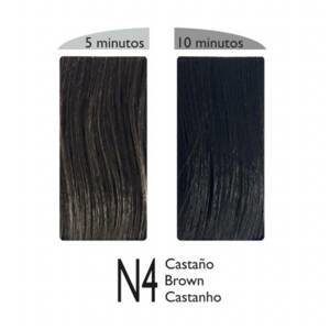 KUUL For Men Hair Color Coloración en Gel - gelová barva na vlasy pro muže, 30 ml N4 - Castano/Brown - hnedá