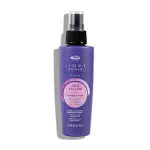 Lisap Light Scale Care AntiYellow Spray - sprej pro oživení blond vlasů/neutralizaci žlutých odlesků, 125 ml