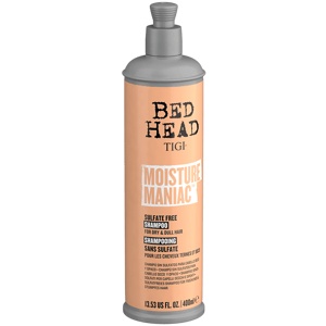 Bed Head TIGI Moisture Maniac Sulfate Free Shampoo - bezsulfátový výživný šampon, 400 ml