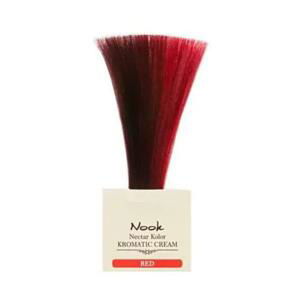 Nook Nectar Kolor Kromatic Cream Color Mask - barevné masky na vlasy bez amoniaku, s UV ochranou, 250 ml Red (červená)