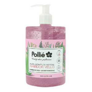 Pollié 07646 Aloe+Complex Herbal Hair Growth Inhibitor Gel - gel po depilaci ke zpomalení růstu chloupků, 500 ml