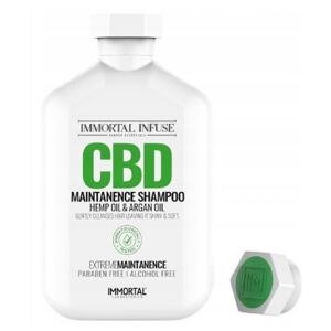 Immortal CBD Maintanence Shampoo - šampon s konopným a arganovým olejem, 500 ml