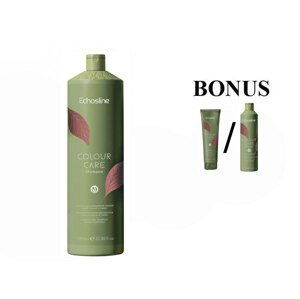 AKCE: Echosline Colour Care System Shampoo - šampon pro barvené vlasy, 1000 ml + maska/šampon (dle výběru), 300 ml