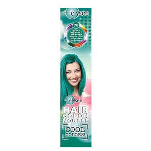 Elysée Color Mousse - barevné pěnové tužidla na vlasy 78 tyrkys