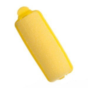 Eurostil Foam Rollers - pěnové natáčky s plastovou sponou, 12 ks 04020 - žlutá barva, 20 mm