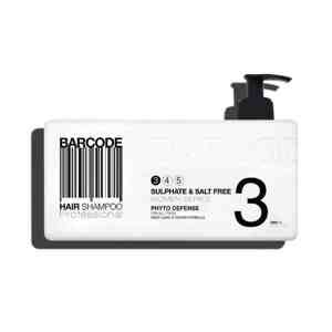 Barcode Sulphate Salt Free Shampoo (3) - šampón na časté použitie bez sulfátov a solí, 1000 ml