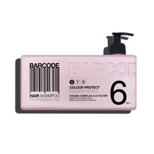 Barcode Hair Shampoo Colour Protect Shampoo (6) - šampon pro barvené vlasy, 1000 ml