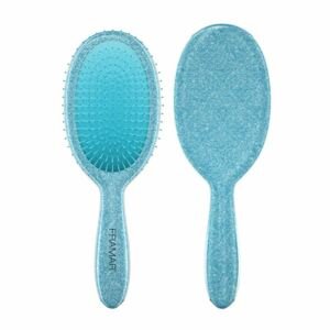 Framar Y2K Hair Brush Edition - kartáče na vlasy s glitrovým designem FB-DT-YKL - modrý kartáč - Lindsay