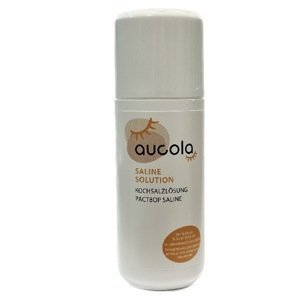 Aucola Saline Solution - solný roztok na odmaštění pokožky, 150 ml