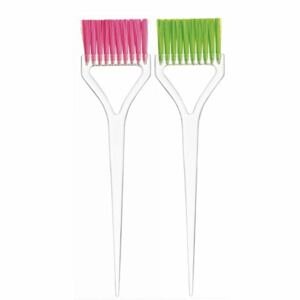 Eurostil Dye Brush Transp. Colours Bristles - štětce na aplikaci barev a melírů 00102/56/99 LARGE - široký, mix barev
