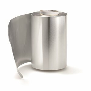 BraveHead Aluminium Foil - kadeřnický alobal na melír 8867 - Silver - stříbrný alobal, 250 m, 15 mikro