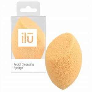 ILU MU Sponge Face Cleaning - houbička na čištění obličeje, oranžová