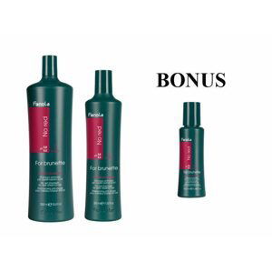 AKCE: Fanola No Red Shampoo - šampon na neutralizaci červených odlesků, 1000 ml a 350 ml + šampon No Red, 100 ml