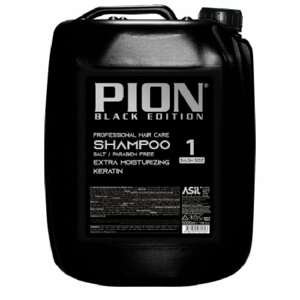 Pion Salon Shampoo Moisturizing/Keratin Paraben-Salt Free - šampon na vlasy bez parabenů a solí - technické balení, 5000 ml