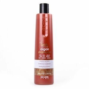 Echosline seliár argan shampoo - výživný šampon na vlasy s arganovým a lněným olejem 1000 ml