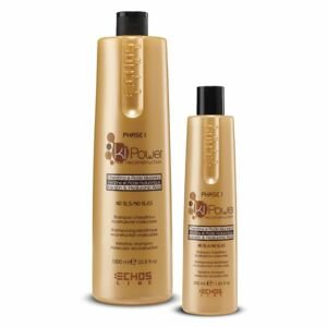 Echosline ki Power shampoo - šampon na vlasy s keratinem a kyselinou hyaluronovou 350 ml