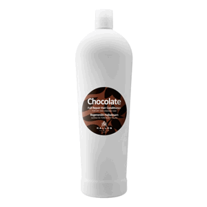 Kallos Chocolate Full Repair hair shampoo - intenzivní regenerační šampon na vlasy, 1000 ml