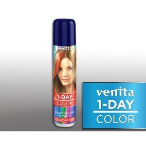 Venita 1- Day color - 1 denní barvicí sprej, 50 ml Červený 4
